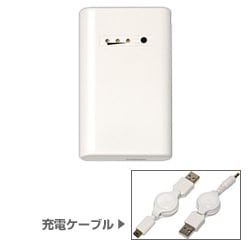 MBSLIMNDSLAC [Nintendo DS Lite対応 モバイルバッテリースリム 充電ACアダプター付]