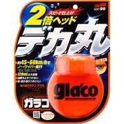 カーウィンドウ用撥水剤 glaco ぬりぬりガラコ デカ丸 120ml 塗り込みタイプ ノーワイパー走行速度:約45~60km/h以上 04107