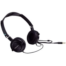 アウトドア用 密閉型ダイナミックステレオヘッドホン SE-MJ2-X1 (ブラック)