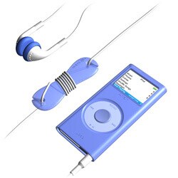 SUMLN2GSK-BL (ブルー) [2nd iPod nano専用 シリコンケース+アクセサリーセット] Loop