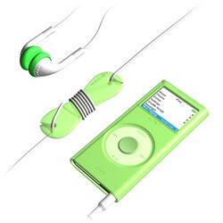 SUMLN2GSK-GR (グリーン) [2nd iPod nano専用 シリコンケース+アクセサリーセット] Loop