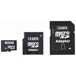 SDMC-2Ｇ/A [microSDカード 2ＧB アダプター付]