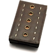 TUN-IP-100093 [iPod 5G用 レザーケース] PRIE Rawhide 5G Distressed Leather 5 eyelets