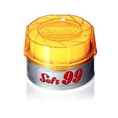 カーワックス（WAX） ソフト99 ハンネリタイプ 自動車塗膜の保護および艶出し用 スポンジ付属 内容量：280g 00112
