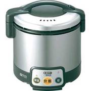 ガス炊飯器 1.0L 1～5.5合 こがまる ジャー付 都市ガス用 1-111-R511