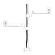 複数台LCDディスプレー設置用ポール 2面段違い 1270mm ARM-27-22M3