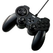 連射機能搭載 USBゲームパッド 12ボタン ブラック JY-P70UBK