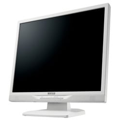 19型 デジタル/アナログ接続 スピーカー搭載 液晶モニタ ホワイト LCD-AD195VW