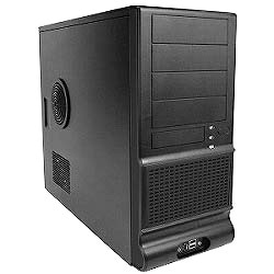 OWL-612MF(B)/N [ATX＆Micro ATX対応 スチールPCケース ブラック]