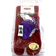 足袋ソックス [足袋ソックス 歌麿 赤]