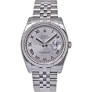 OYSTER PERPETUAL DATEJUST（オイスター パーペチュアル デイトジャスト）グレーローマ 自動巻き メンズ 並行輸入品 116234