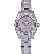 OYSTER PERPETUAL DATEJUST(オイスター パーペチュアル デイトジャスト)グレーローマ 自動巻き レディース 並行輸入品 179160