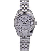 OYSTER PERPETUAL DATEJUST(オイスター パーペチュアル デイトジャスト)グレーローマ 自動巻き レディース 並行輸入品 179174