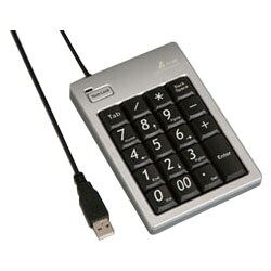USB接続 テンキー Tabキー付き シルバー TK14UMT