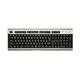 PS/2接続 フルキーボード 薄型 シルバー DPKF6PMT