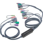 USB・DVI・Audio対応 パソコン自動切替器 2台用 CG-PC2UDAS