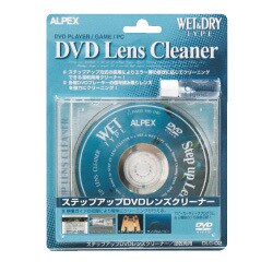 ステップアップDVDレンズクリーナー 湿乾両用 DLC-02