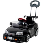 R34-H スカイラインGT-R ブラック [押手付ペダルカー]