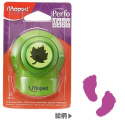M588605 【Maped】 クラフトパンチ 25 足あと