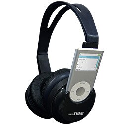 RM-NTNAK (ブラック) [2nd iPod nano用 コードレスステレオヘッドセット] neoTUNE