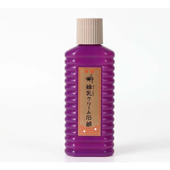 蜂乳クリーム石鹸 特選 徳用200ml [液体洗顔料 普通肌・乾燥肌用]