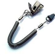 RX-STWRCL ステンレスワイヤー製コイルストラップ クリア