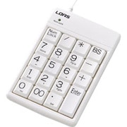 USB接続 テンキー ホワイト TNK-SU222W