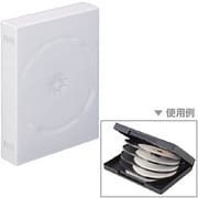 DVDケース 1ケース10枚収納可能 ホワイト DVD-A009W