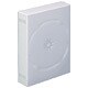 DVDケース 1ケース12枚収納 ホワイト DVD-A010W