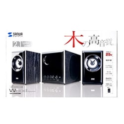【正規通販】 SANWA サンワサプライ - ヨドバシ.com SUPPLY マルチ 木製2.1ch スピーカー