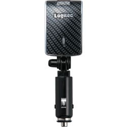 LAT-FM110UCA (カーボン調) [充電機能搭載 車載用FMトランスミッター]