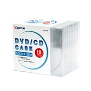 CD/DVDケース10枚パック 10mm厚 ECD10P