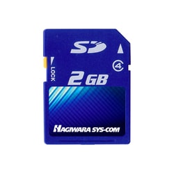 HPC-SD2GT4C [CLASS4対応 SDメモリーカード 2GB]
