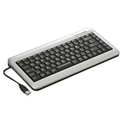 DPKM7UMT [USBミニキーボード メンブレンタイプ シルバー]