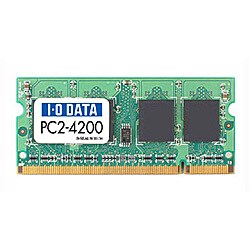 デスクトップパソコン用メモリ DDR2/533 PC2-4200 512MB 受注生産 DX533-512M/ECO