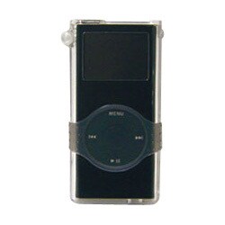 BI-2NCC/BK (ブラック) [2nd iPod nano用 クリアケース] Crystal Case for 2nd iPod nano