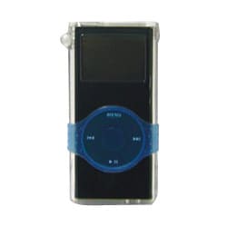 BI-2NCC/B (ブルー) [2nd iPod nano用 クリアケース] Crystal Case for 2nd iPod nano