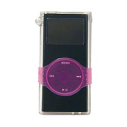 BI-2NCC/P (ピンク) [2nd iPod nano用 クリアケース] Crystal Case for 2nd iPod nano
