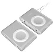 SUMLS2G-CL (クリア＆クリア) [iPod shuffle(aluminum)専用 シリコンケース 2個セット] Loop
