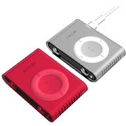 SUMLS2G-RD (クリア＆レッド) [iPod shuffle(aluminum)専用 シリコンケース 2個セット] Loop