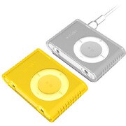 SUMLS2G-YE (クリア＆イエロー) [iPod shuffle(aluminum)専用 シリコンケース 2個セット] Loop