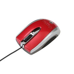 USBフルスピードレーザーマウス レッド SLCORD