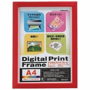 デジタルプリントフレーム A4 レッド フ-DPW-A4-R