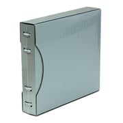 リムーバブルファイル DVD/CD用 16枚収納 シルバー ECDF16SV