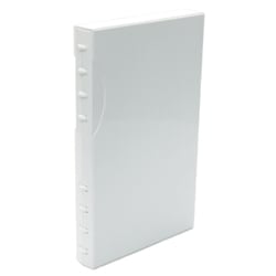 リムーバブルファイル DVD/CD用 32枚収納 ホワイト ECDF32WH