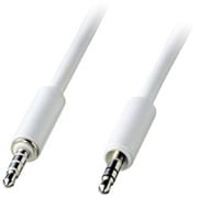 iPod オーディオケーブル 3.5mm4極ミニプラグ-3.5mmステレオミニプラグ KB-IPA2-15