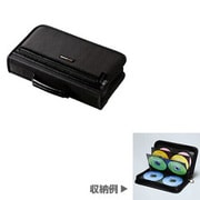 DVD/CDケース 72枚収納 ブラック FCD-7203BK