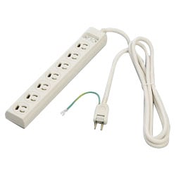 ロック式タップ 3P7個口 2m TA6172L