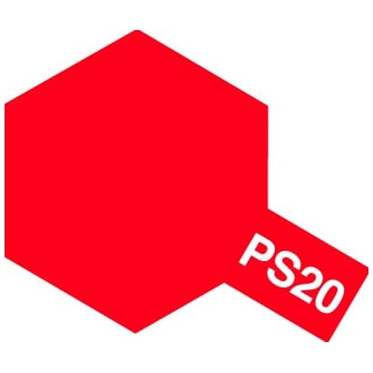 86020 [ポリカーボネートスプレー PS-20 蛍光レッド]