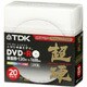 DR120HCPW20FT　[録画用DVD-R 120分 1-16倍速 20枚パック インクジェットプリンタ対応] 「超硬」